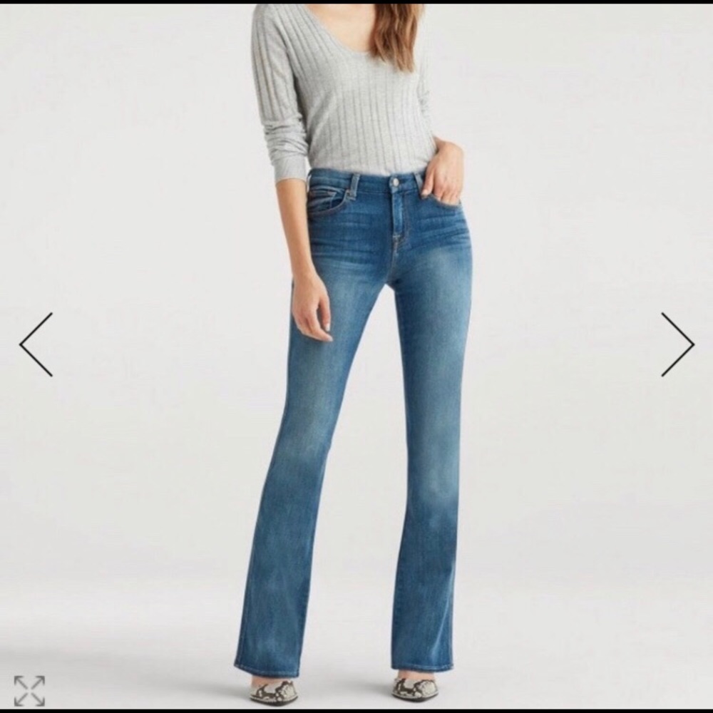 7 for all Mankind “A” Pocket Flair